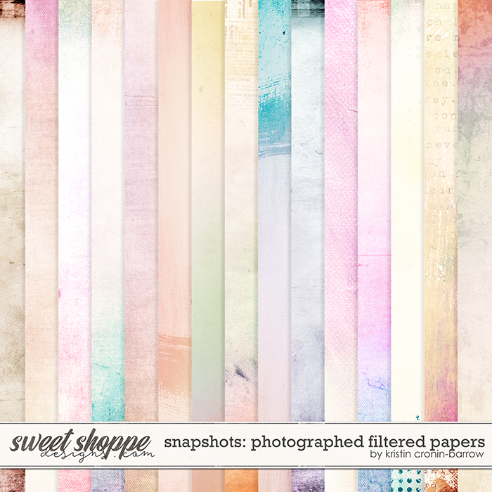 Snapshots: Photographed Filtered Papers by Kristin Cronin-Barrow