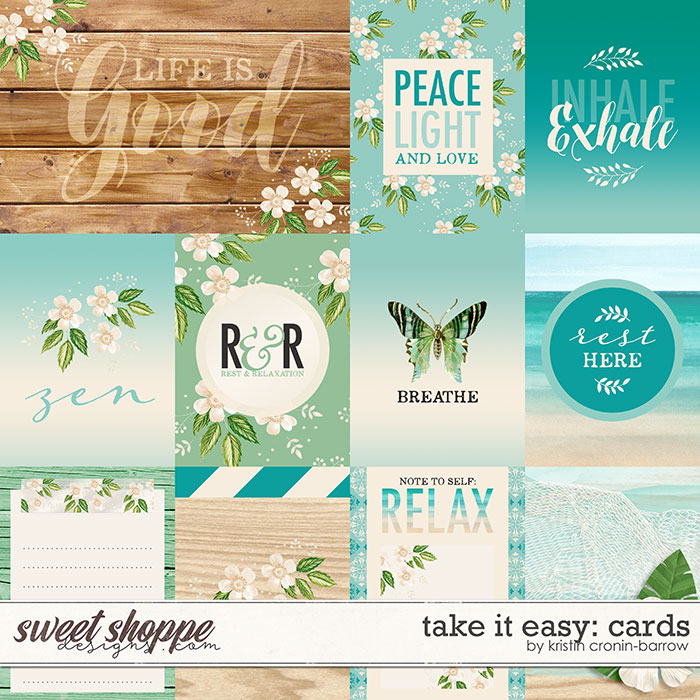 Take it Easy Cards by Kristin Cronin-Barrow Take it Easy Cards by Kristin Cronin-Barrow
