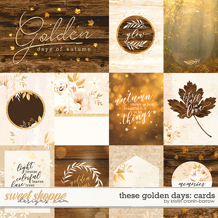 These Golden Days: Cards by Kristin Cronin-Barrow