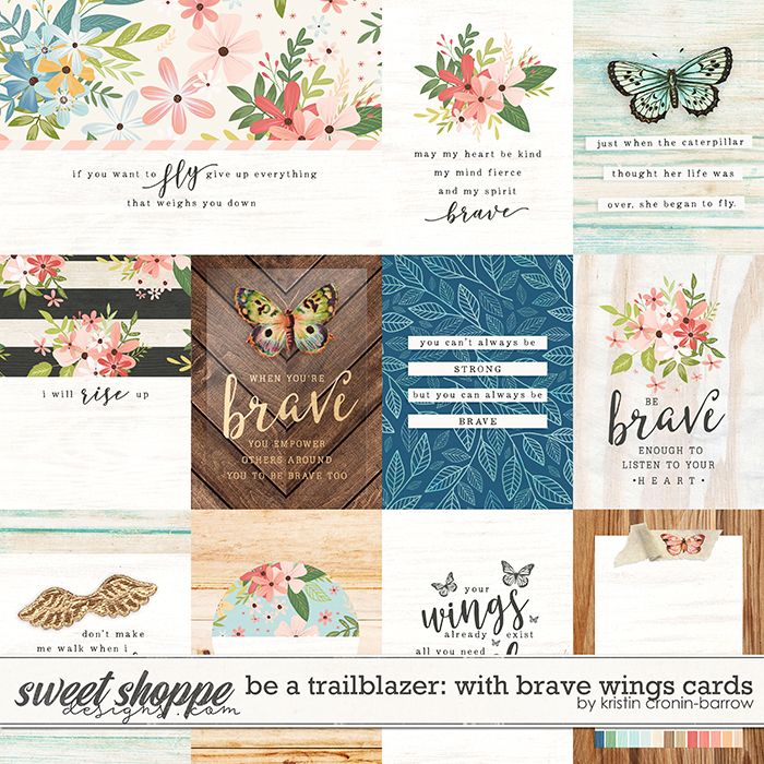 Be a Trailblazer: With Brave Wings Cards by Kristin Cronin-Barrow 