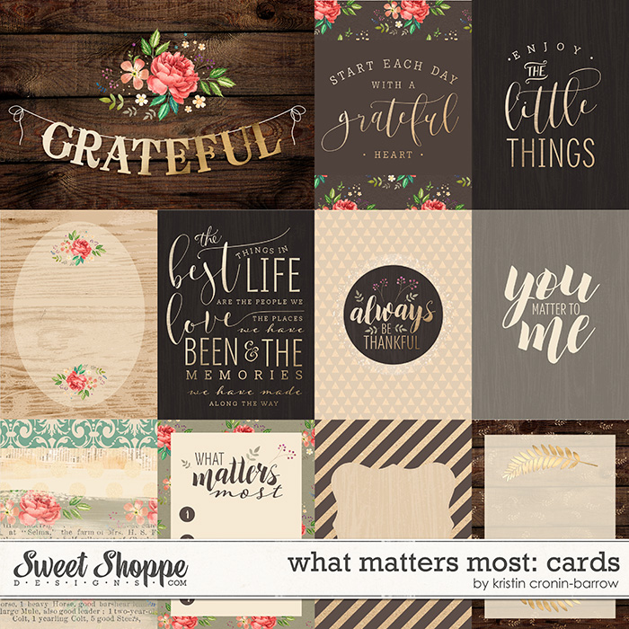What Matters Most: Cards by Kristin Cronin-Barrow
