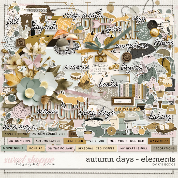 Autumn Days | Elements - by Kris Isaacs