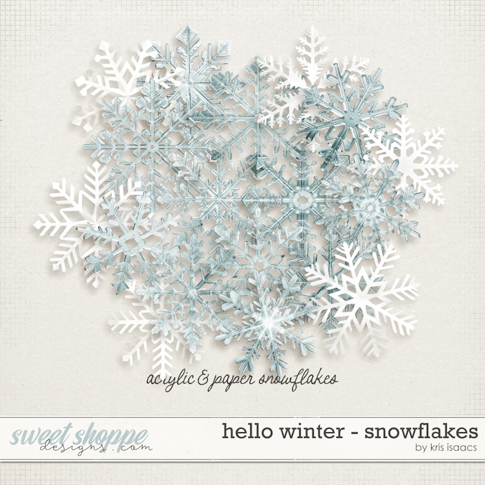 Hello Winter | Snowflakes - by Kris Isaacs