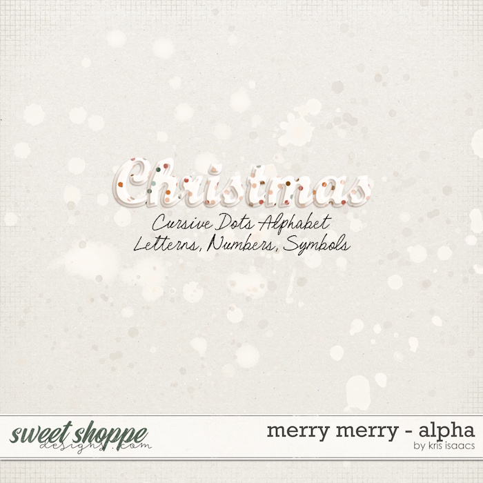 Merry Merry | Alpha - by Kris Isaacs Designs