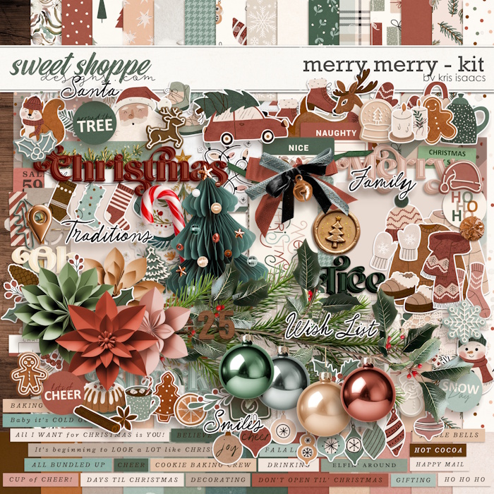 Merry Merry | Kit - by Kris Isaacs Designs