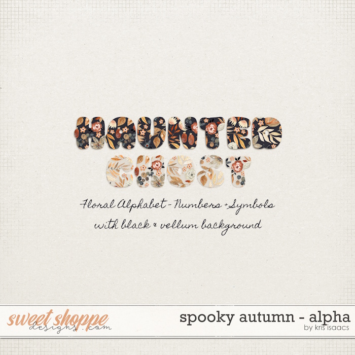 Spooky Autumn | Alpha - by Kris Isaacs Designs