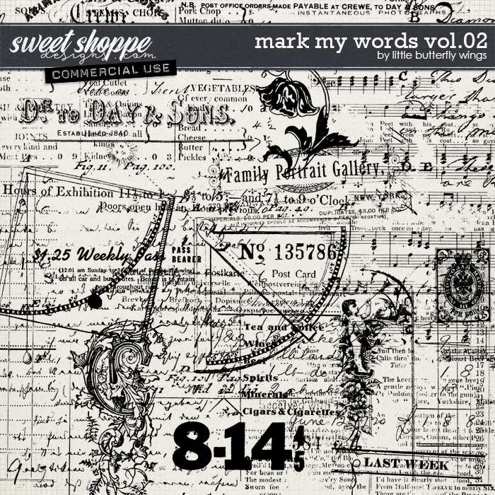 Mark my words vol.02 (commercial use) by Little Butterfly Wings Mark my words vol.02 (commercial use) by Little Butterfly Wings
