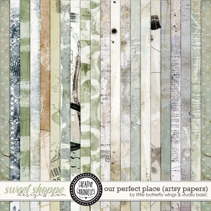 Creative Chronicles: Our Perfect Place Papers by Little Butterfly Wings & Studio Basic