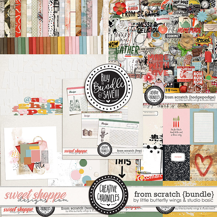 Creative Chronicles: From Scratch Bundle by Little Butterfly Wings & Studio Basic 