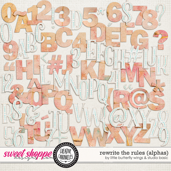 Creative Chronicles: Rewrite The Rules Alphas by Little Butterfly Wings & Studio Basic