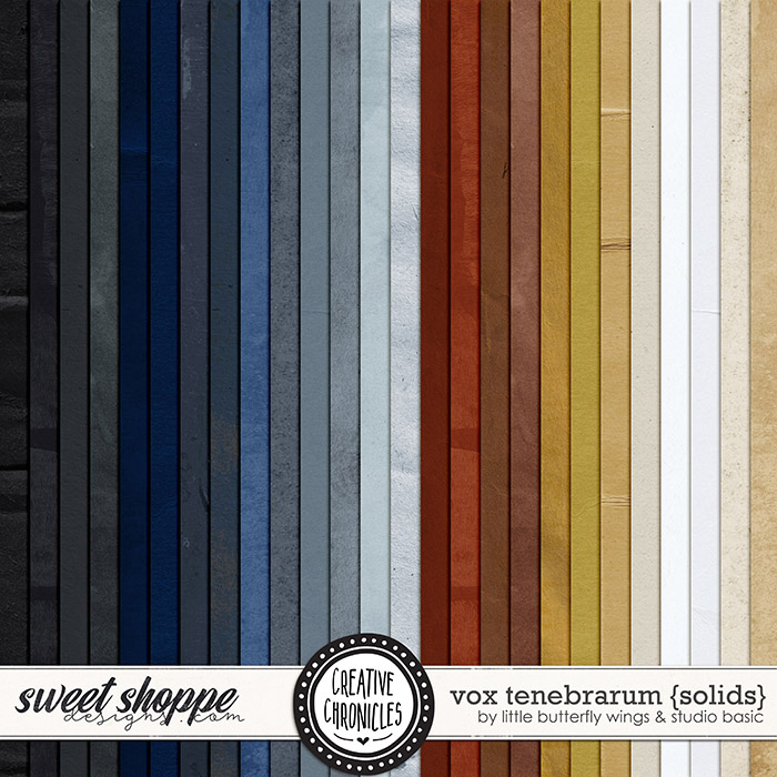 Creative Chronicles: Vox Tenebrarum Solids by Little Butterfly Wings & Studio Basic 
