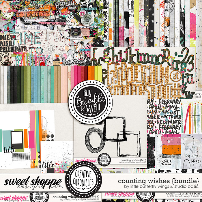 Creative Chronicles: Counting Wishes Bundle by Little Butterfly Wings & Studio Basic