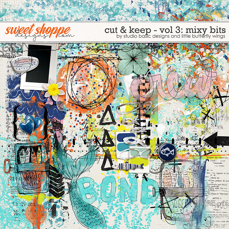 Cut & Keep - Vol. 3: Mixy Bits by Studio Basic & Little Butterfly Wings