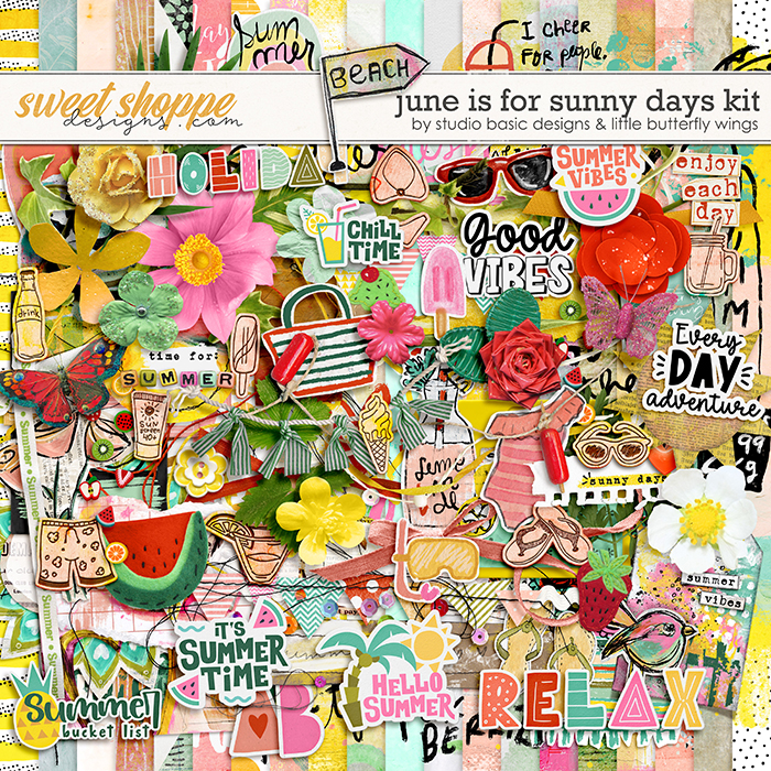 June Is For Sunny Days Kit by Studio Basic