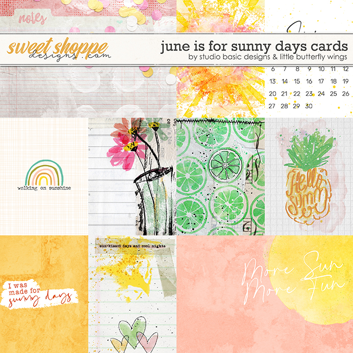 June Is For Sunny Days Cards by Studio Basic
