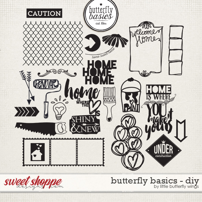 Butterfly Basics - DIY (cut files) by Little Butterfly Wings Butterfly Basics - DIY (cut files) by Little Butterfly Wings