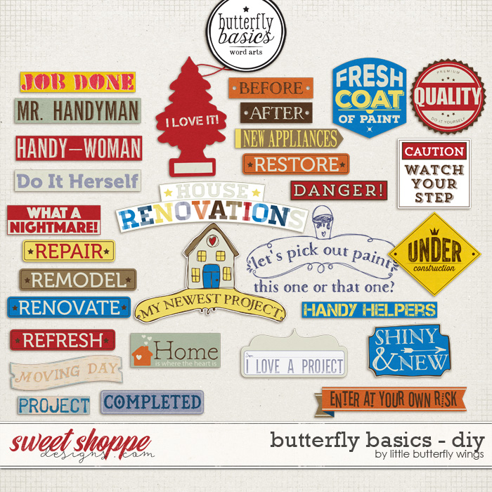 Butterfly Basics - DIY (word art) by Little Butterfly Wings