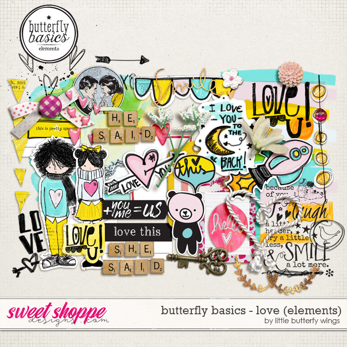 Butterfly Basics - Love (elements) by Little Butterfly Wings Butterfly Basics - Love (elements) by Little Butterfly Wings