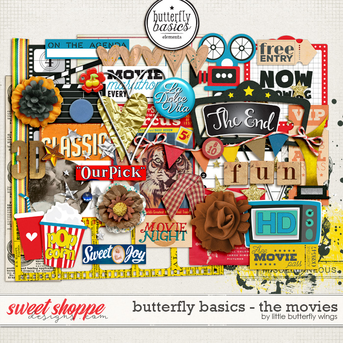 Butterfly Basics - The Movies (elements) by Little Butterfly Wings Butterfly Basics - The Movies (elements) by Little Butterfly Wings