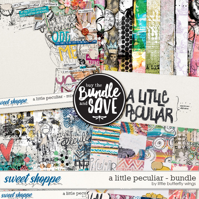 A little peculiar bundle by Little Butterfly Wings