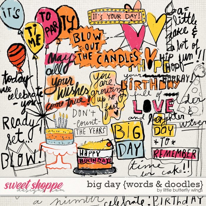 Big Day {words & doodles} by Little Butterfly Wings Big Day {words & doodles} by Little Butterfly Wings