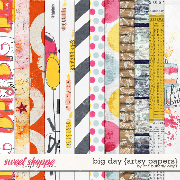Big Day {artsy papers} by Little Butterfly Wings Big Day {artsy papers} by Little Butterfly Wings