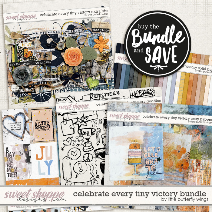 Celebrate every tiny victory bundle by Little Butterfly Wings