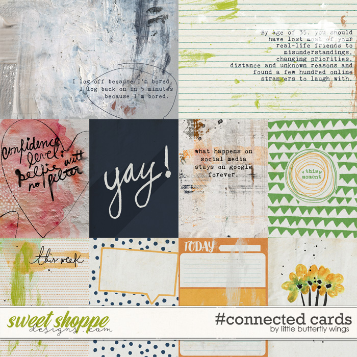 #connected cards by Little Butterfly Wings