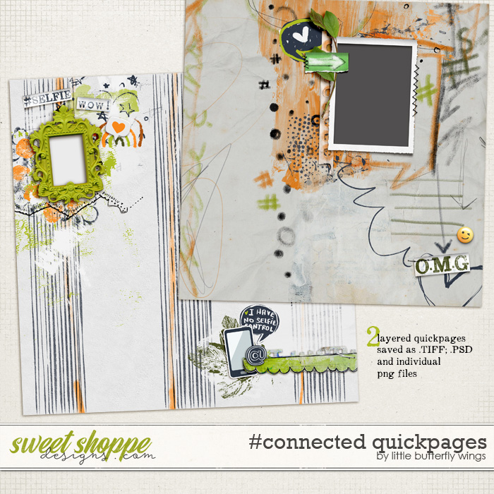 #connected quickpages by Little Butterfly Wings