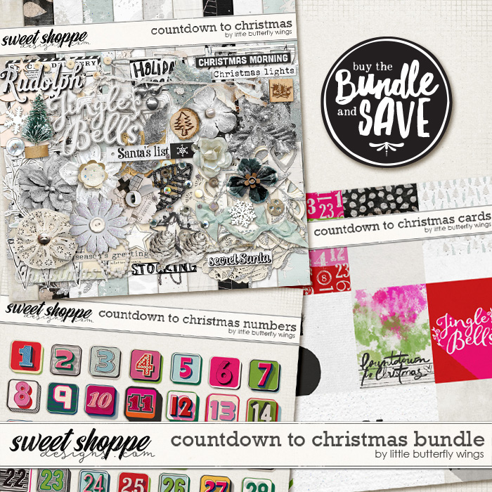 Countdown to Christmas bundle by Little Butterfly Wings