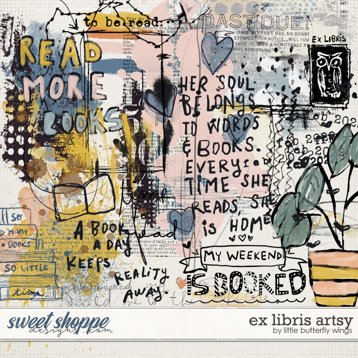 Ex Libris Arsty by Little Butterfly Wings Ex Libris Arsty by Little Butterfly Wings