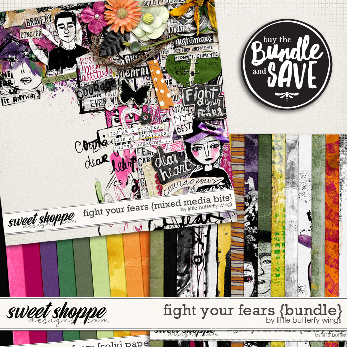 Fight your fears {bundle} by Little Butterfly Wings