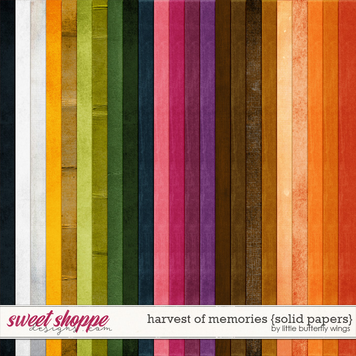 Harvest of memories {solid papers} by Little Butterfly Wings
