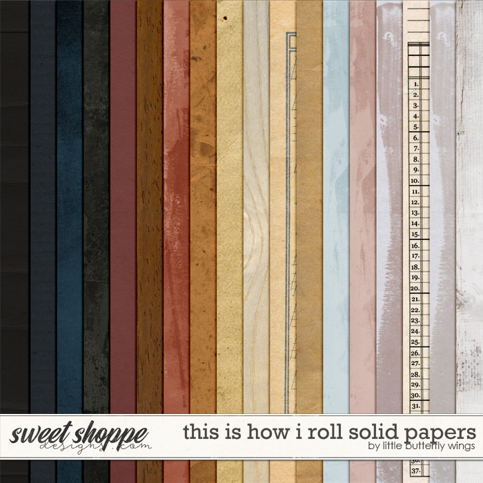 This is how I roll solid papers by Little Butterfly Wings This is how I roll solid papers by Little Butterfly Wings