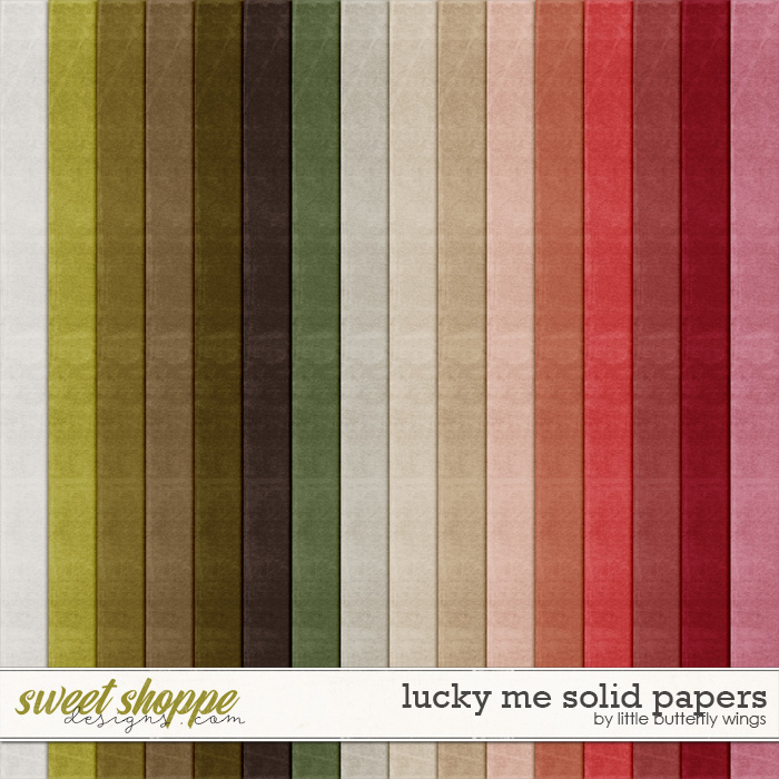 Lucky me solid papers by Little Butterfly Wings Lucky me solid papers by Little Butterfly Wings