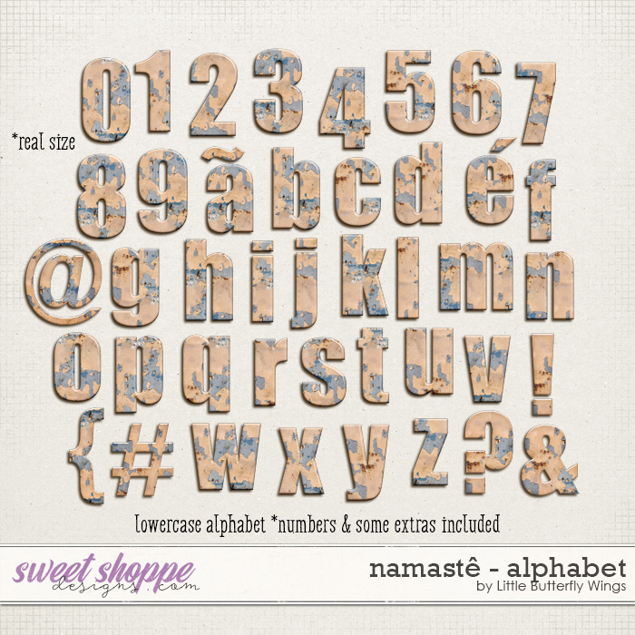 Namastê alphabet by Little Butterfly Wings Namastê alphabet by Little Butterfly Wings