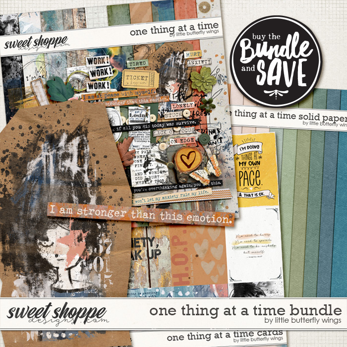 One thing at a time bundle by Little Butterfly Wings
