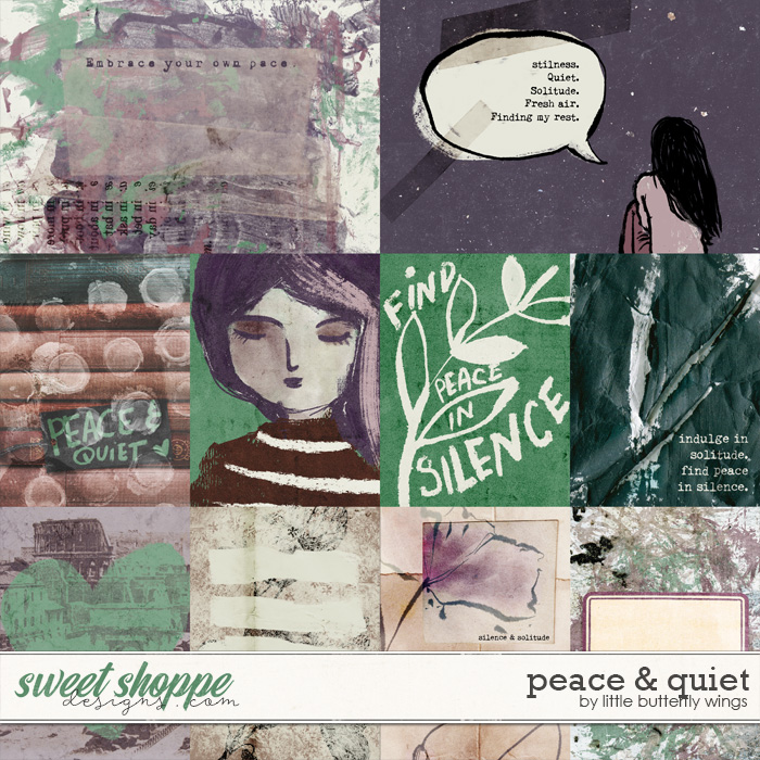 Peace & Quiet Cards by Little Butterfly Wings