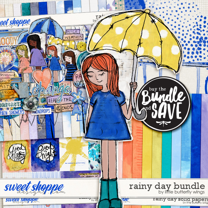 Rainy day bundle by Little Butterfly Wings