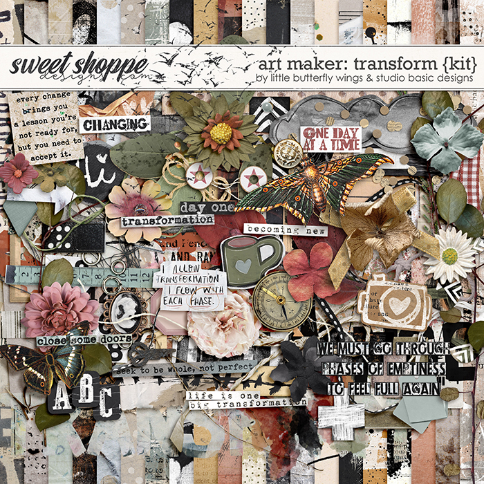 Art Maker: Transform {Kit} by Little Butterfly Wings & Studio Basic