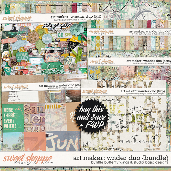 Art maker: wander duo {bundle} by Little Butterfly Wings