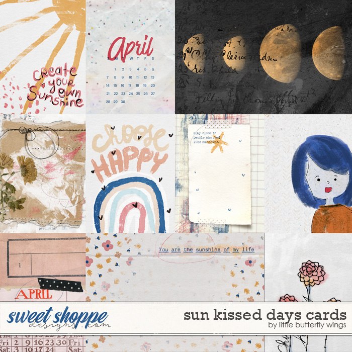 Sun Kissed Days cards by Little Butterfly Wings