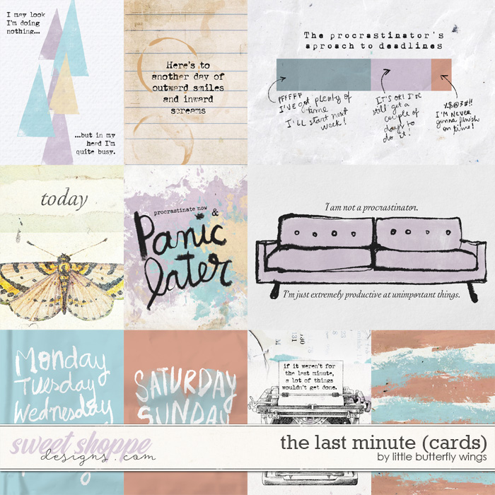 The last minute (cards) by Little Butterfly Wings