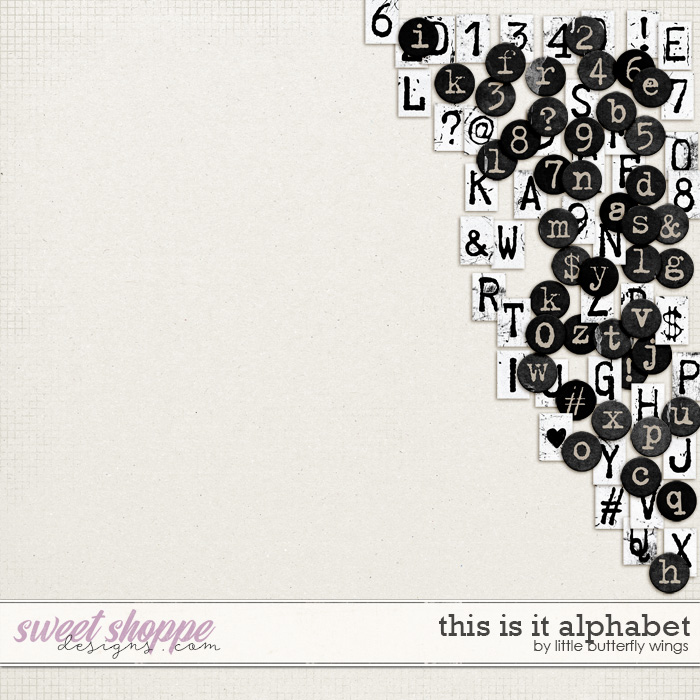 This is it alphabet by Little Butterfly Wings