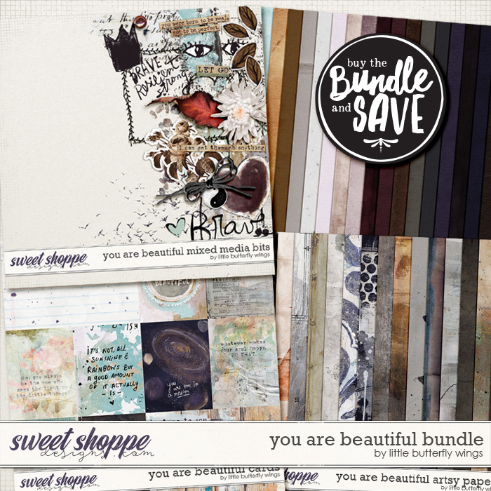 You are beautiful bundle by Little Butterfly Wings