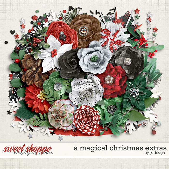 A Magical Christmas Extras by LJS Designs