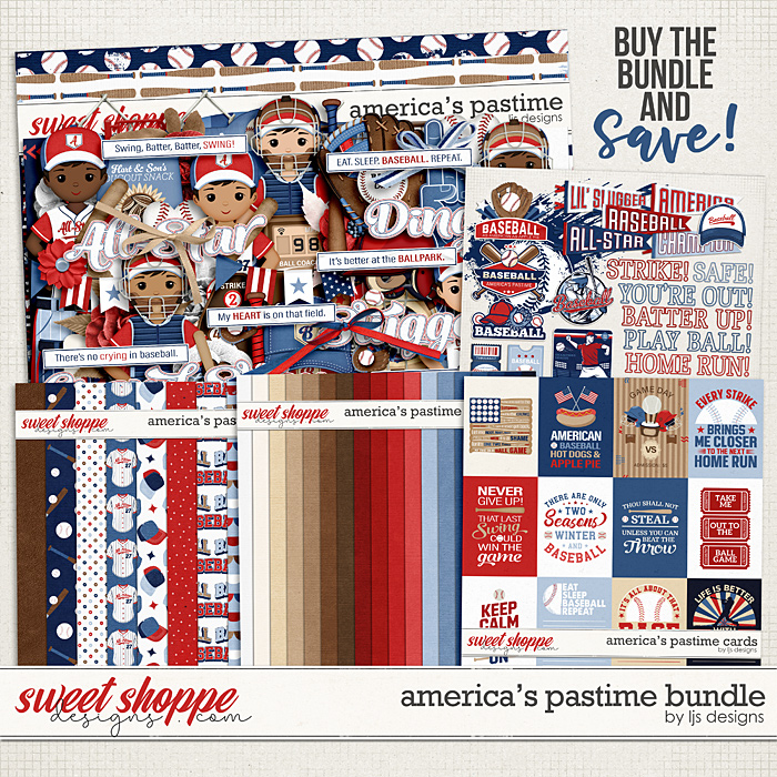America's Pastime Bundle by LJS Designs