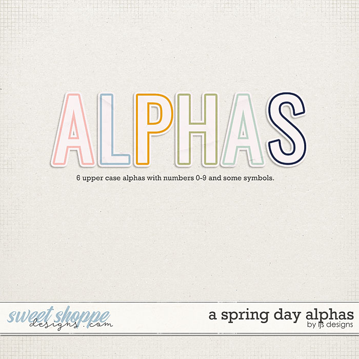 A Spring Day Alphas by LJS Designs 