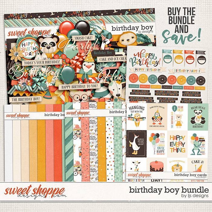 Birthday Boy Bundle by LJS Designs 