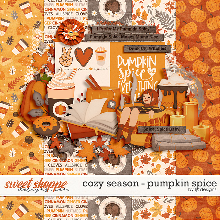 Cozy Season Pumpkin Spice by LJS Designs 